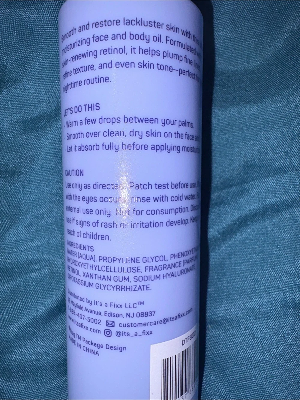 Spa essentials- Glow Vitamin C Day & Smooth Retinol Repair Face & Body Oil 3.2oz